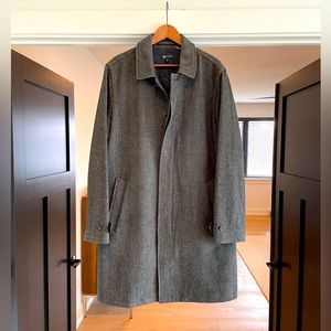 J. Crew Men’s Grey Wool Coat
